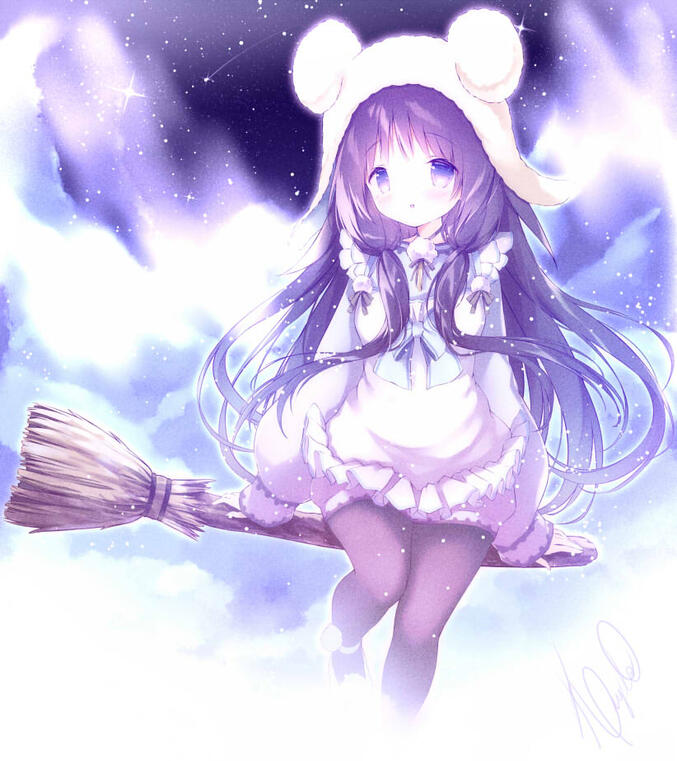 Starry Night Witch